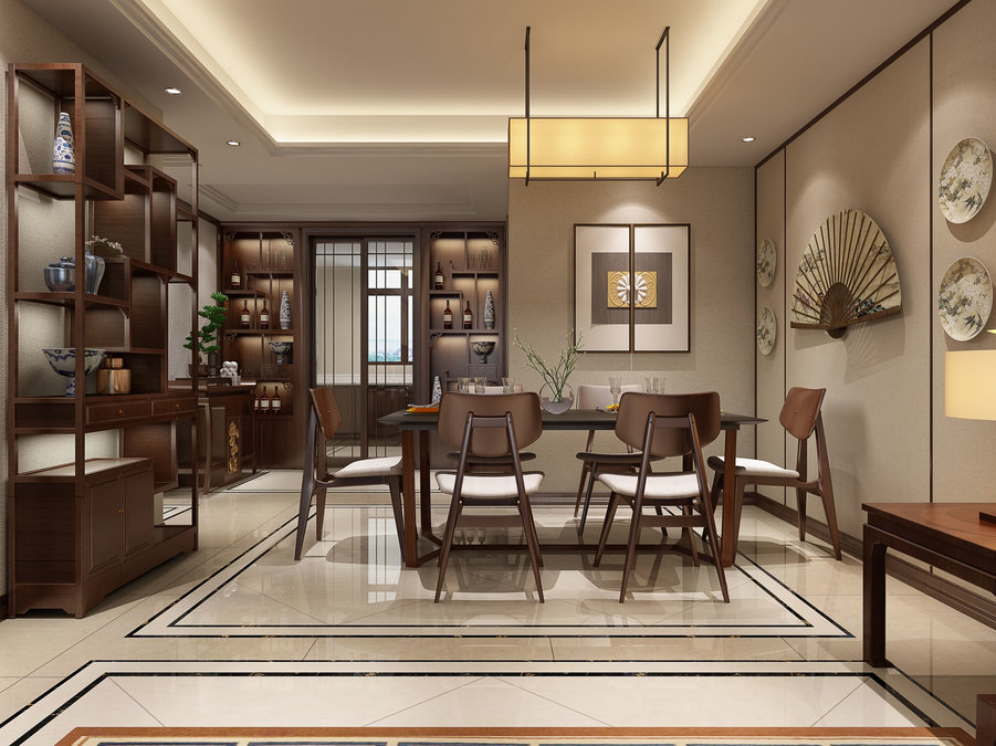 新中式風(fēng)格——青州市杰美裝飾
