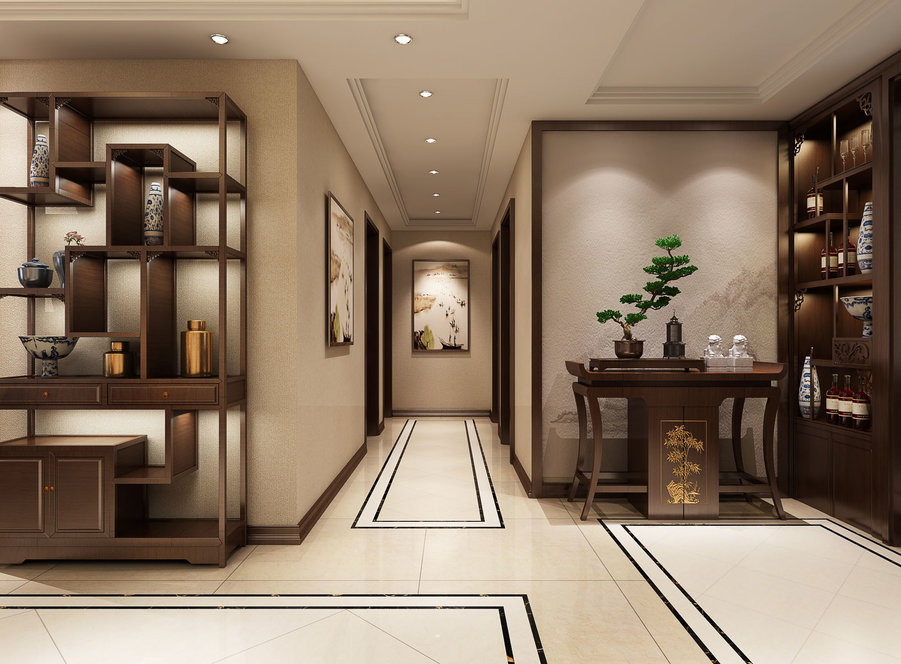 新中式風(fēng)格——青州市杰美裝飾