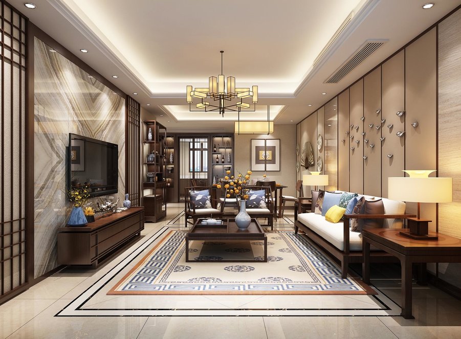 新中式風(fēng)格——青州市杰美裝飾